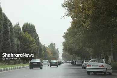 تصاویری از آلوده‌ترین صبح مشهد در قرن جدید (۱۵ مرداد ۱۴۰۲)