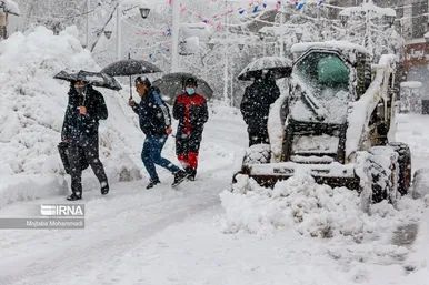 ایران زیباست | بارش برف در رشت