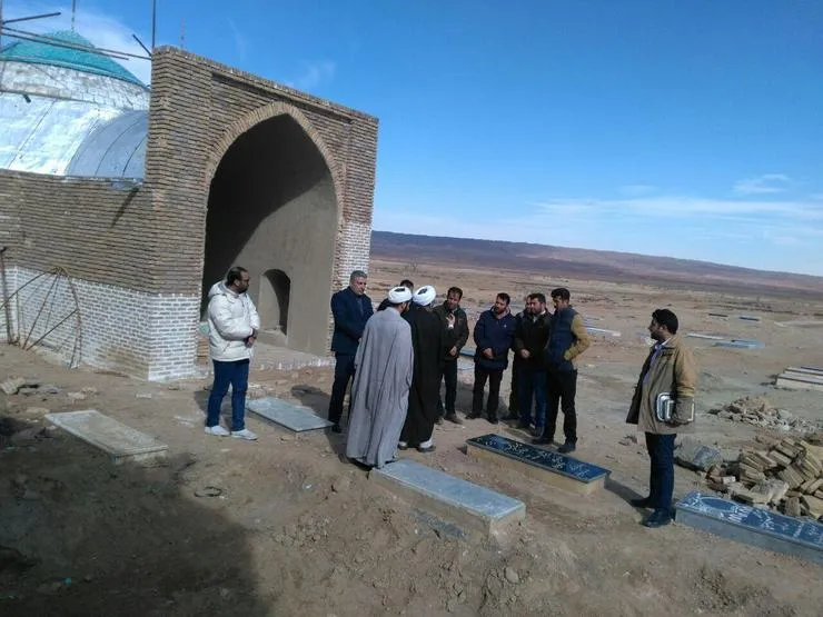 افتتاح طرح مرمتی آرامگاه مولانا معین‌الدین جوینی
