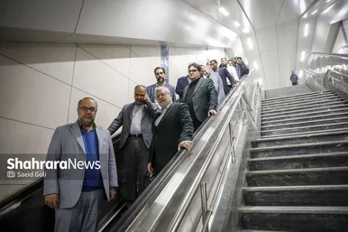 گزارش تصویری | بهره‌برداری از سکوی دوم خط ۳ متروی مشهد