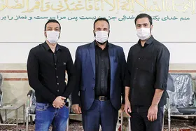 شور جوانی در هیئت متوسلین به حضرت عباس (ع)