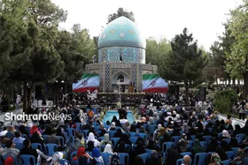 سفر وزیر میراث فرهنگی و گردشگری با قطار گردشگری به نیشابور به مناسبت بزرگداشت عطار