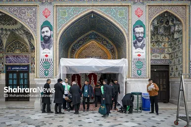 گزارش تصویری | آیین معنوی اعتکاف در حرم امام رضا (ع)