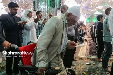 نماز عید سعید قربان در حرم مطهر رضوی (۲۸ خرداد ۱۴۰۳)