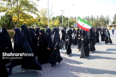 تجمع دانشجویان دانشگاه فردوسی مشهد در محکومیت حادثه تروریستی شیراز