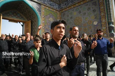 گزارش تصویری | شهادت امام رضا (ع) در حرم مطهر رضوی - ۲