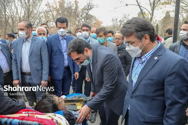 بهره برداری و رونمایی از فضای تفریحی ورزشی و ناوگان اتوبوسرانی ویژه افراد دارای معلولیت
