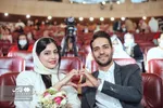 عکس | مراسم ازدواج ۱۱۴ زوج کم‌توان جسمی