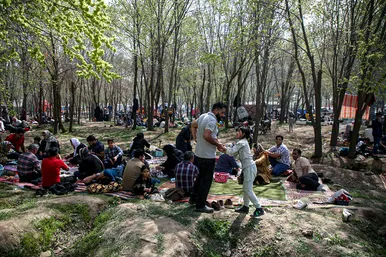 روز طبیعت در کمپ غدیر مشهد