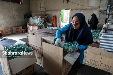 کارگاه شیشه گری سنتی
