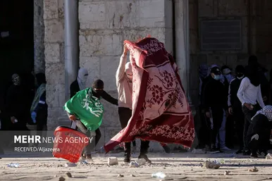 درگیری فلسطینی‌ها با رژیم صهیونیستی در بیت المقدس