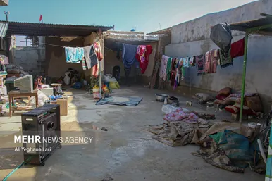 عملیات امدادرسانی به سیل‌زدگان بیرم لارستان