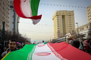 راهپیمایی 22 بهمن در مشهد