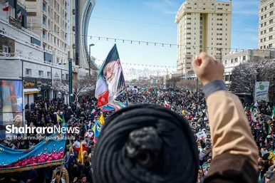 گزارش تصویری | راهپیمایی ۲۲ بهمن ۱۴۰۳ در مشهد - ۲