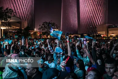 در حاشیه فینال رقابت‌های جام جهانی ۲۰۲۲ قطر