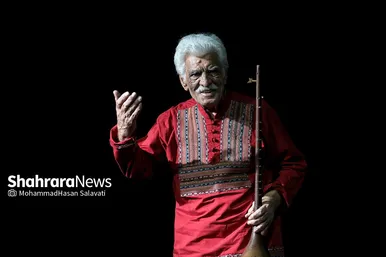 آئین شاهنامه خوانی استاد محمد یگانه در مشهد