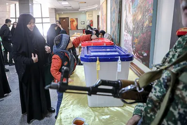 حضور هنرمندان در انتخابات 11 اسفند