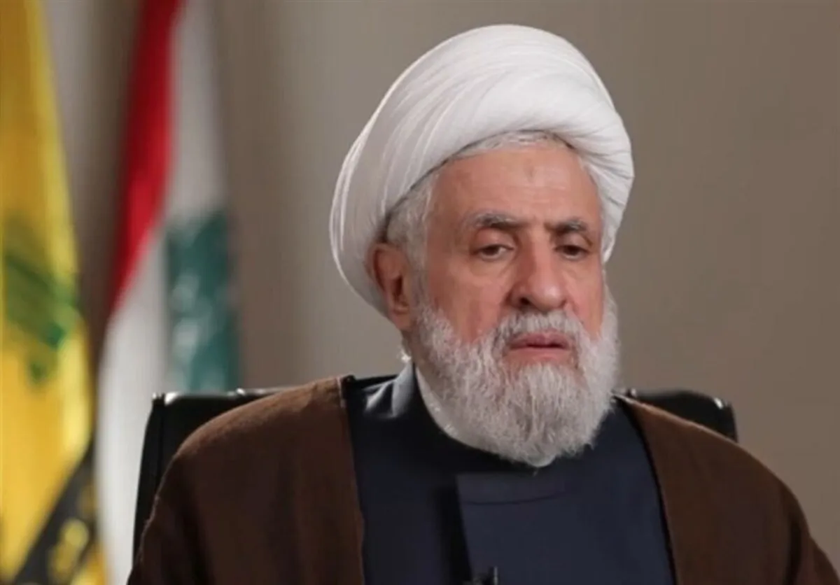 شیخ نعیم قاسم: آمریکا و اسرائیل عامل ناامنی در لبنان هستند