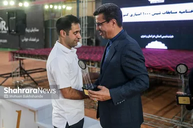 گزارش تصویری | فینال مسابقات جایزه بزرگ هزار امتیازی تنیس کشور در مشهد